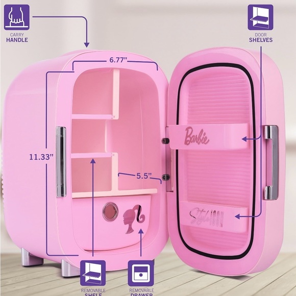 Barbie Cosmetics Fridge - Picture 2 of 6